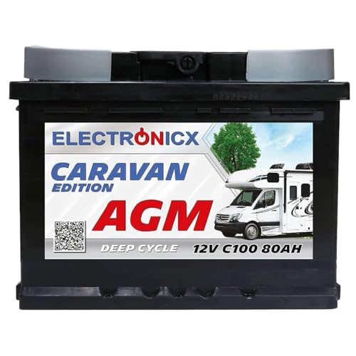 Bild: AGM Batterie 80Ah ba...