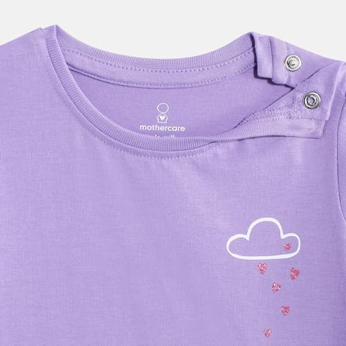 Image of Mothercare Baby T-Shirt 3-Pack Unisex Short Sleeve Cotton Animal Print
