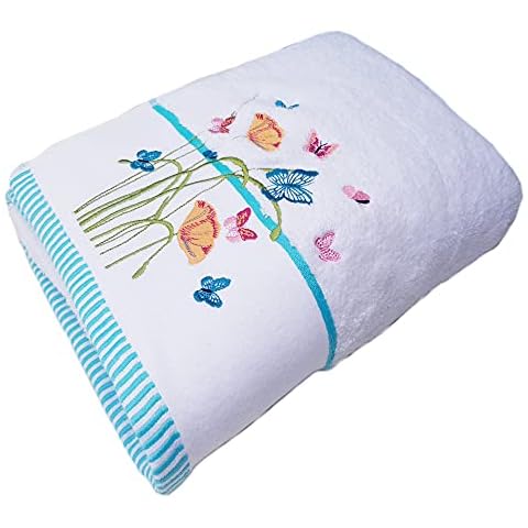 Sue Rossi Turkish Cotton Towels with Embroidery Cover