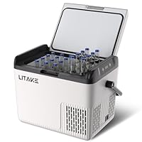 Amazon.co.jp: Litake 【2025最新】車載冷蔵庫 18L ポータブル