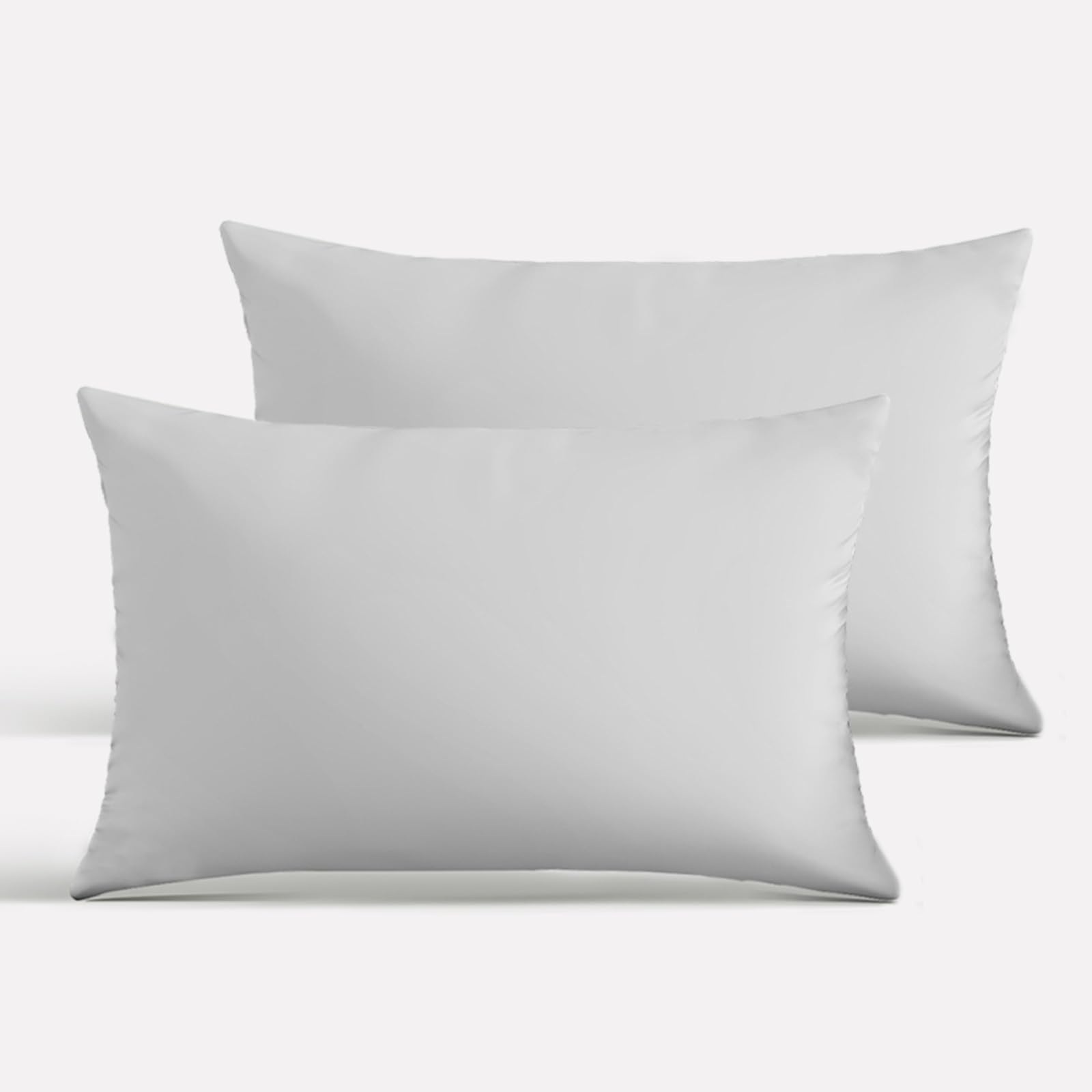 patdreaThrow Pillows - Pillow Insert Set of 2 - Throw Pillows for Couch & Bed - Soft & Comfortable White Pillows Indoor/Outdoor Decorative Cushion