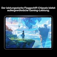 XIAOMI Pad 8, Tablet, 27,9 cm (11,2 Zoll), AMOLED 3,2K, 144 Hz, Snapdragon 8s Gen 4, 9200 mAh Akku (Typ), HyperOS 3, Android 16 (Grau, 12 + 256 GB) – Ansicht 7