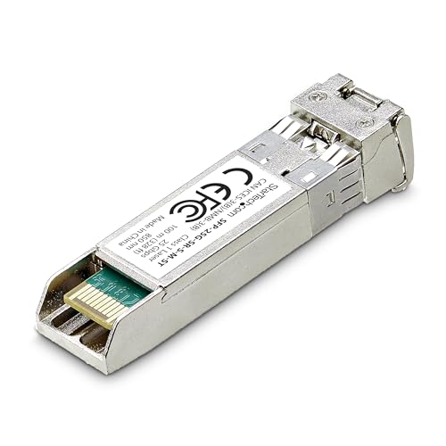 Image of StarTech MSA-Compliant SFP-25G-SR-S SFP28 Module, 25GbE 100m (328ft) | 25Gb Multimode Fiber, LC Transceiver, SFP-25G-SR-S-M-ST