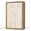 OnlyWow Tischleuchten LED 20x30 cm Dimmbar Wohnzimmer Schlafzimmer ...