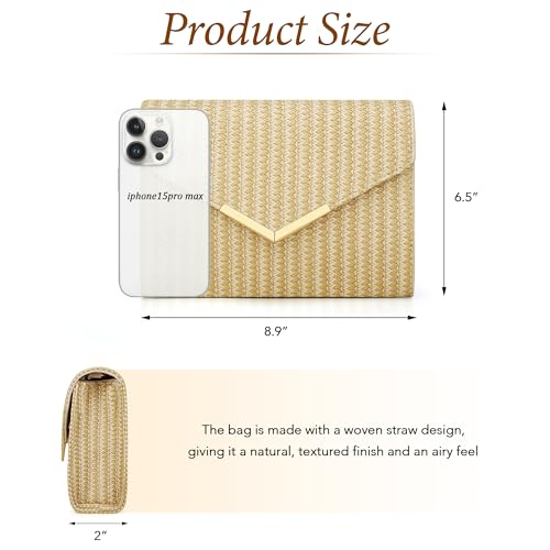 Image of KKXIU Women Formal Vegan Leather Evening Envelope Clutch Purses and Handbags for Party Wedding Prom Bridal