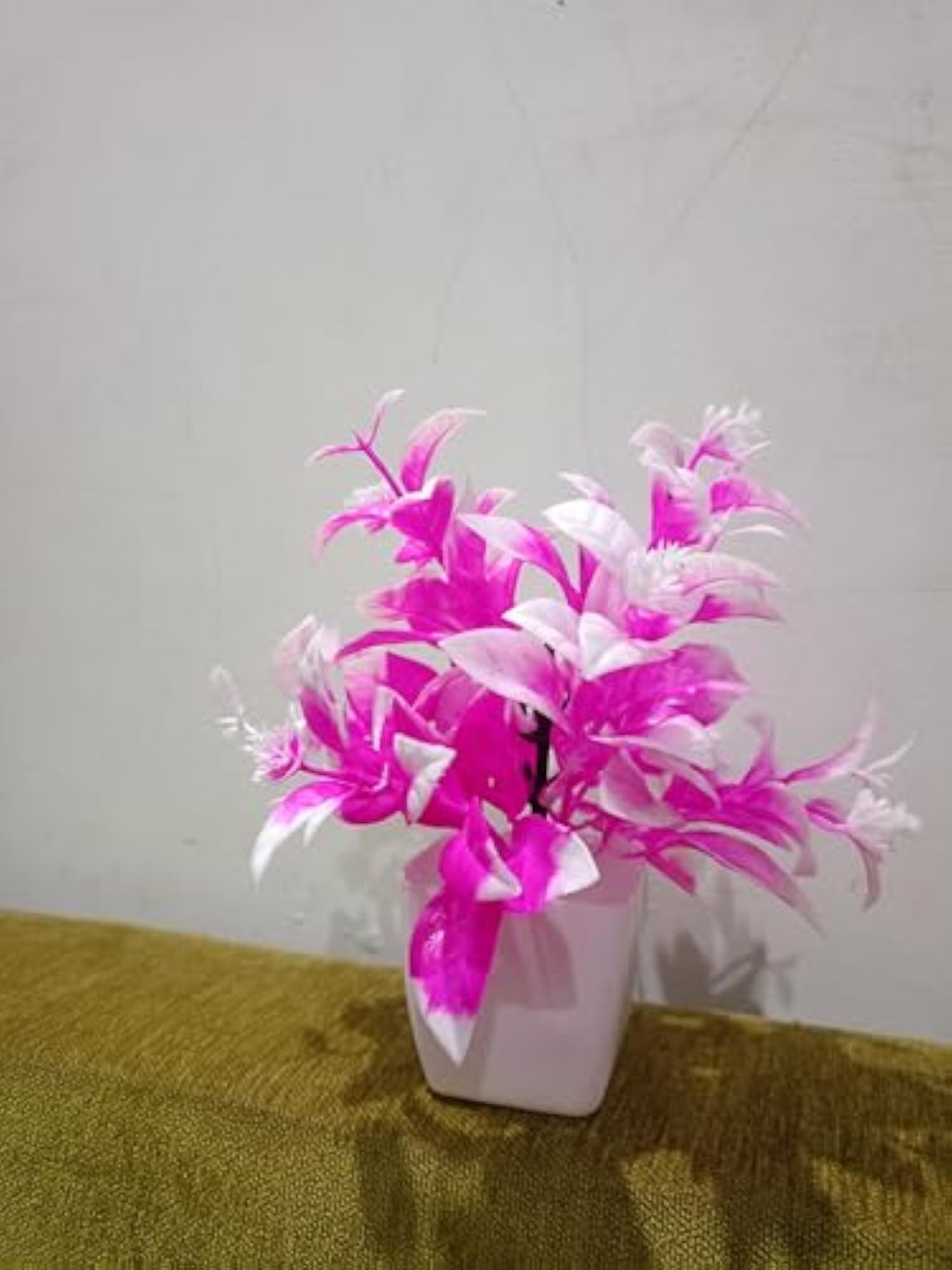Artificial Flower Pot, Decorative Faux Flowers