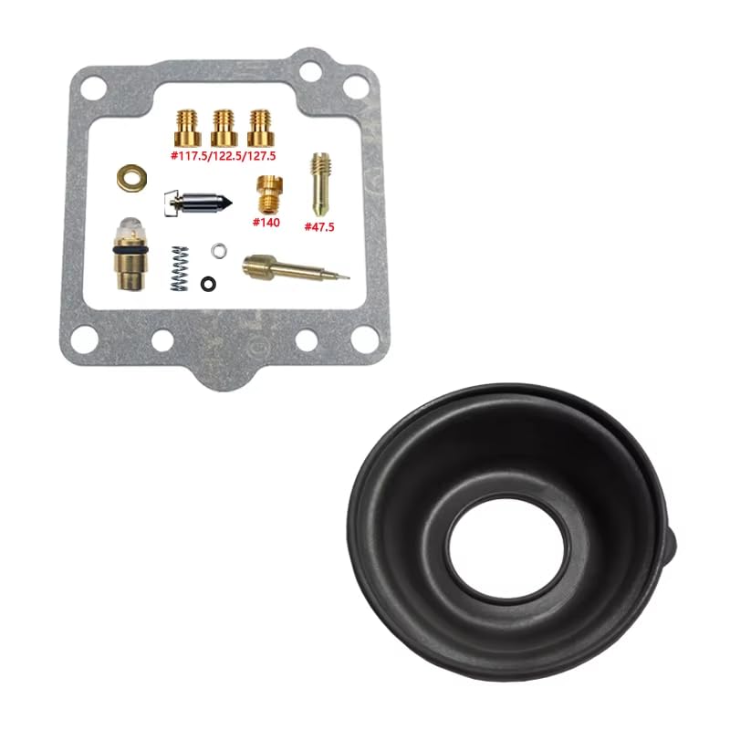 Kit de réparation carburateur moto 250cc BS34 complet avec flotteur