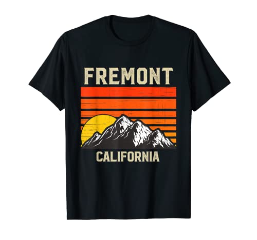 Fremont California Retro Vintage City State Souvenir USA T-Shirt