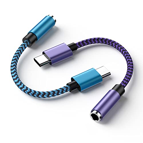 Adaptateur USB de type C vers prise casque avec transmission pure