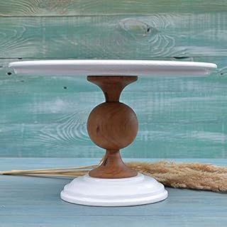 READY TO SHIP 12" Wooden cake stand, Wedding Cake Stand, Rustic Cake Stand, Custom Cake Stand, Rustic Wedding cake pedestal,wood cake stand