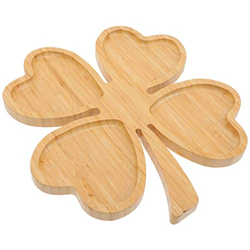 PRETYZOOM Wooden Heart-Shaped Serving Board...