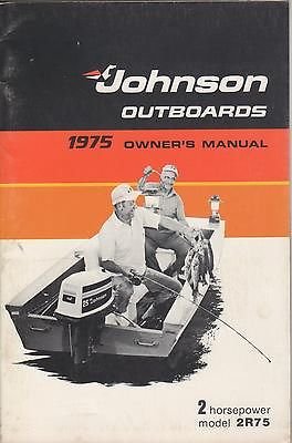 1975 JOHNSON 25 HP MANUAL PDF visual data 4