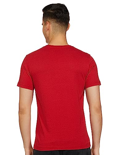 Image of Amazon Brand - Symbol Men's Solid Cotton T Shirt | Round Neck | Half Sleeve | Plain-Regular Fit (Available in Plus Sizes)