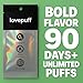LovePuff Smokeless Inhaler Stick Pack - 3 Flavors: ICY Mint, Bold Mint & Sweet Citrus for Refreshing Air & Healthy Habits - Pack of 3