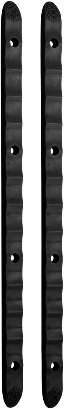 Skateboard Rails Bonesaw Black 13.875" 4-Hole Design + Mounting Screws