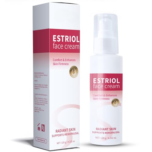 Estriol Face Cream for Women - Hormone Harmony & Menopause Relief Moisturizer with Hyaluronic Acid, Hot Flash Relief, Anti-Aging Night Cream for Firming & Brightening
