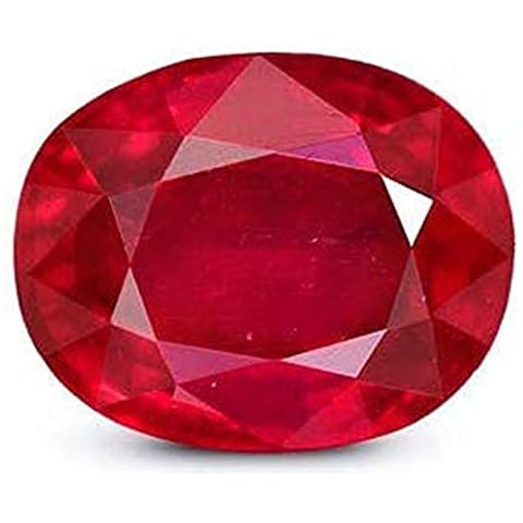 JAGDAMBA GEMS 9.00 Ratti Burma Ruby Stone Cover