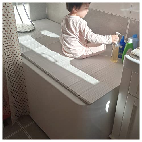 Cubierta de bañera de aislamiento plegable de polipropileno resistente 2
