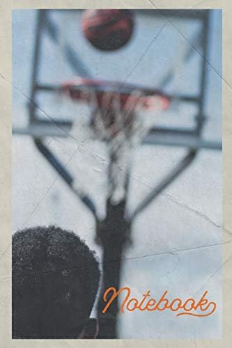 Notebook: Basketball Hoop Height Excellent Composition Book Journal Diary for Men, Women, Teen & Kids Vintage Retro Design for alley-oop dunk professionals