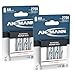 Ansmann AA Rechargeable Batteries 2700mAh high-Capacity high-Rate Rechargeable NiMH AA Battery for Flashlight etc. (8-Pack)