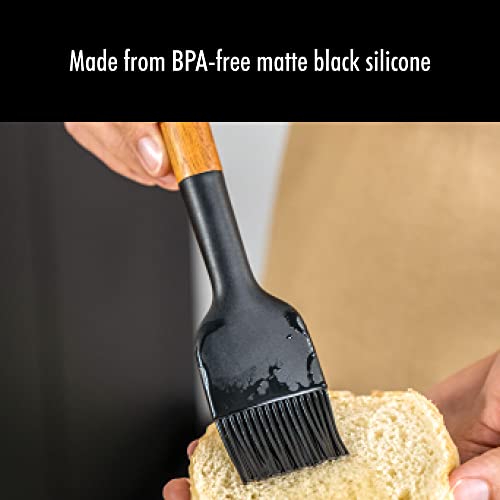 Image of Staub Silicone with Wood Handle Cooking Utensil, Pastry Brush