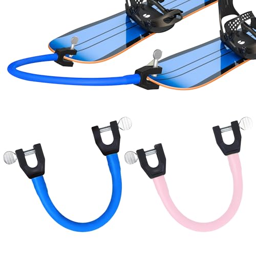 2 Pcs Ski Tip Connector, Ski Training Aids for Children, Ski Trainer, for Beginner ski Training and...
