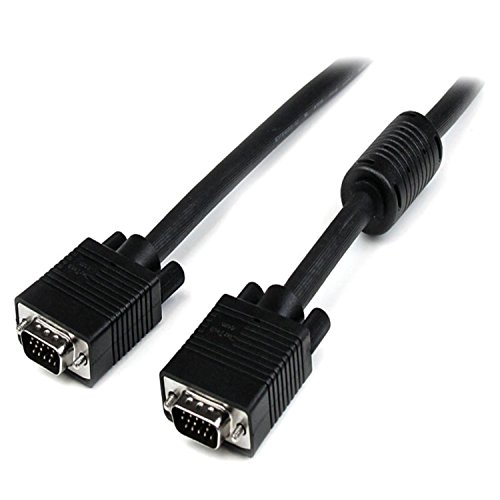StarTech.com Cable de Vídeo VGA de 2m para Monitor de Ordenador   HD15 Macho a Macho   Negro