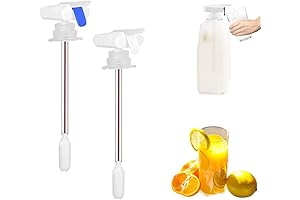 2 Pcs Milk Dispenser for Fridge Gallon, Kids Automatic Drink Dispenser