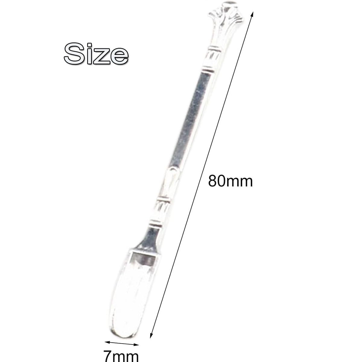 Mini Cucchiai Nasofaringei In Metallo - 10 Pezzi, 5 Colori, Per Spezie, Campioni O Uso Decorativo - Foto 10