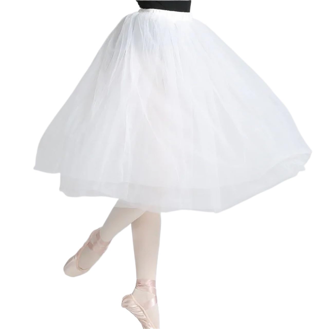 Falda de Ballet tutú for Adultos, Enaguas Tul esponjosas, for Bodas y Fiestas para Mujeres
