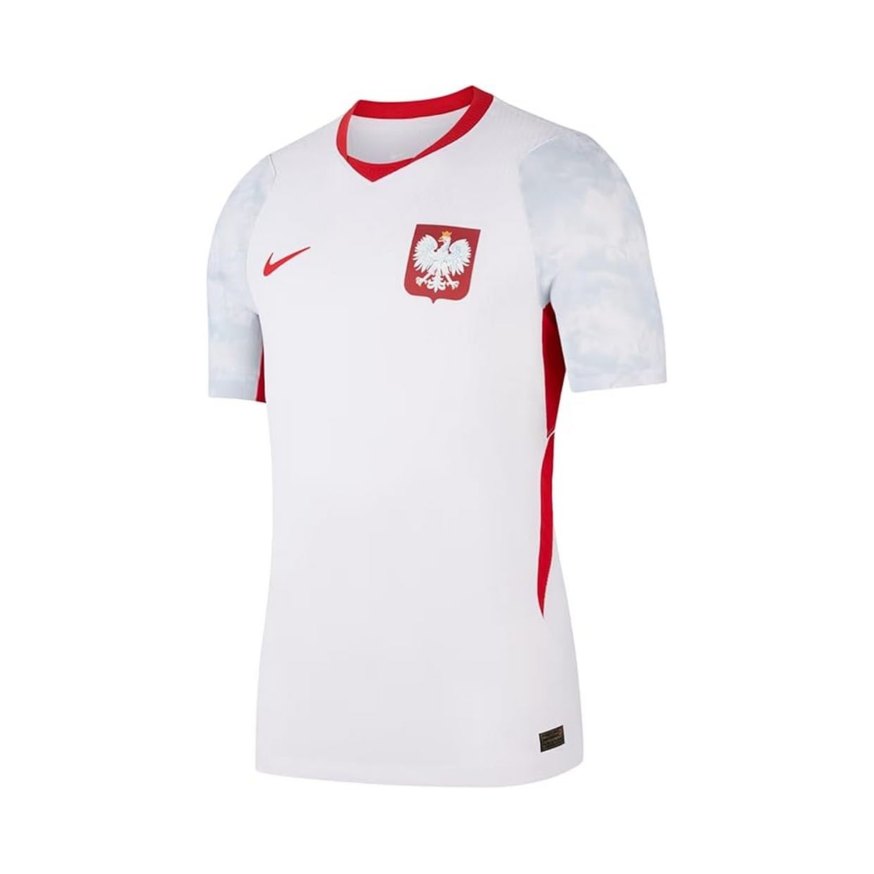 Nike Poland National Team Dri-Fit Stadium Home T-Shirt Unisex - Bambini e Ragazzi (Pacco da 1)