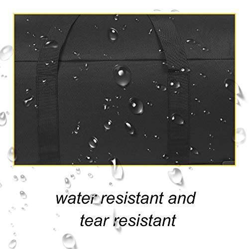 XWLSPORT Military Wheeled Deployment Bag Tactical Camo Heavy Duty Duffel Bag Water-Resistant Luggage Bag It's Suitable on Travelling, Camping, Business, Sporting Ect (Black)