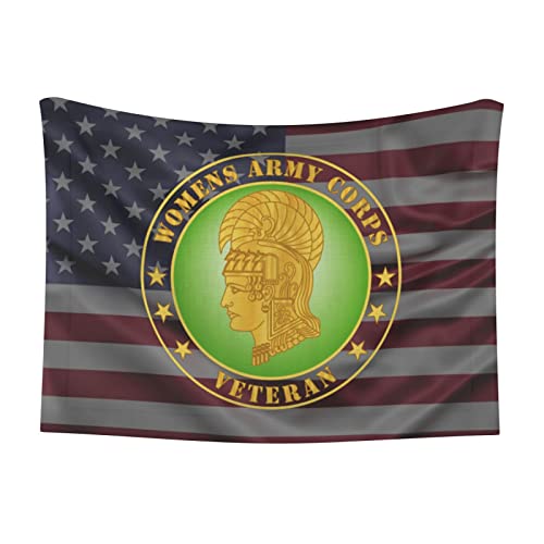 Womens Army Corps Veteran Soft and Cozy Pet Blanket for Dogs and Cats - Versatile and Comfortable Large