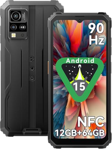 Blackview BV4800SE ^tlXX}z Android15 SIMt[ AEghA X}z 12GB RAM 64GB ROM 2TBg\ 5100mAh obe[ 6.56C`HD+ 16MP+8MP hhoϏՌ MIL-ST