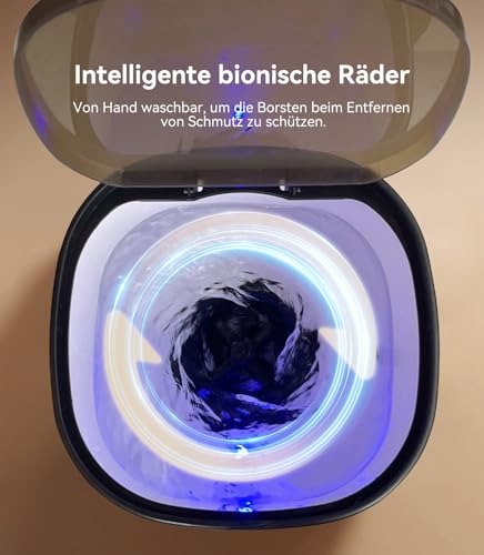 IUHFSIFS 6.0 Upgrade Pinselreiniger Make Up【Hohe Drehzahl/Ultra-Power-Motor】【Für Perfekte Reinigung Make-Up-Pinsel】Elektrisch Make Up Brush Cleaner für Make-up-Pinsel aller Größen Green