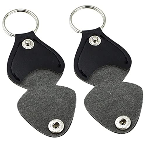 BDBHY Porte-clés en Cuir PU Porte-médiators De Guitare Porte-clés Plectres Sac Étui Looper Guitarra - Les Beatles, Paul McCartney, John Lennon, RIngo Starr, George Harrison BDBHY Porte-clés en Cuir PU Porte-médiators De Guitare Porte-clés Plectres Sac Étui Looper Guitarra – Image 6