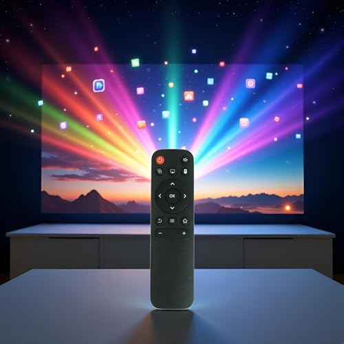 Image of Mini Projector Remote Replacement H1 P61 HY300 Remote Control (BL128-RC)