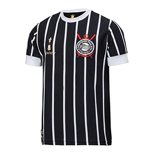 Camisa Retrô Corinthians 1977 Edição Especial Masculina