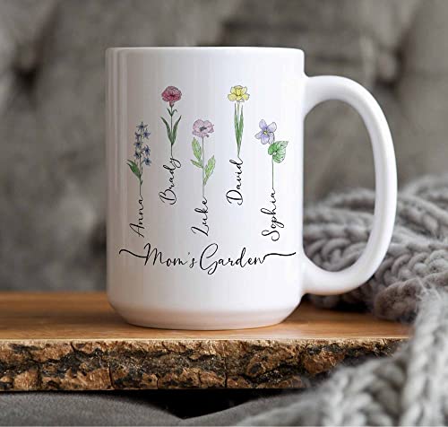 Christmas-Gifts-for-Mom-Custom-Name-Mug-Mom-Gifts-Family-Birth-Flower-Coffee-Mug-Mom-Mugs-Gift-For-Grandparents-Style-5