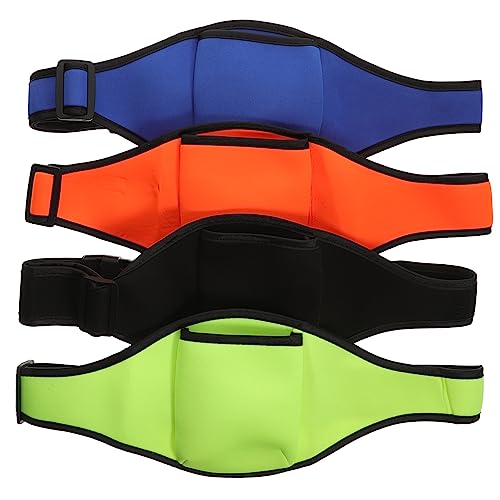Sosoport 4Pcs Mic Holder Pouches Durable Diving Waist Carrier for Fitness Instructors Yoga Classes Cycling and More Comfortable Fit for Various Waist
