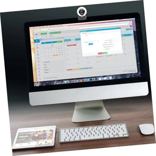Webcam Haute Définition anti-pénombre avec micro et éclairage Uonlytech