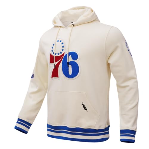 Image of Pro Standard Mens NBA Retro Classics Brushed Back French Terry Pull Over Hoodie