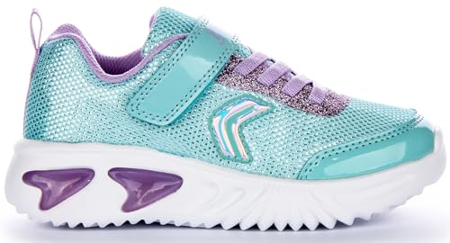 Geox Girls Assister 8 (Toddler/Little Big Kid) Sneaker2