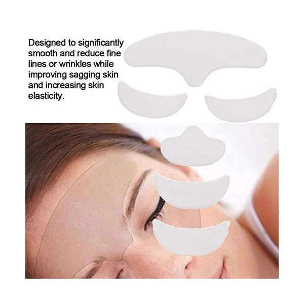 Anti-Wrinkle-Patches-6pcs-Reusable-Silicone-Anti-Wrinkle-Tightening-Patch-for-Face-Facial-Anti-Wrinkle-Face-Tape-Smoothing-Wrinkle-Strips-For-Forehead-Eyes-Chin Anti Wrinkle Patches, 6pcs Reusable Silicone Anti Wrinkle Tightening Patch for Face, Facial Anti Wrinkle Face Tape Smoothing Wrinkle Strips For Forehead Eyes Chin