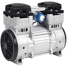 1100W لا مضخة فراغ النفط الصناعية صامت ضاغط الهواء رئيس مع النحاس النقي موتور صغير الحجاب الحاجز كتم مضخة لقولبة نفطة، البلاستيك، مكابس هيدروليكية
