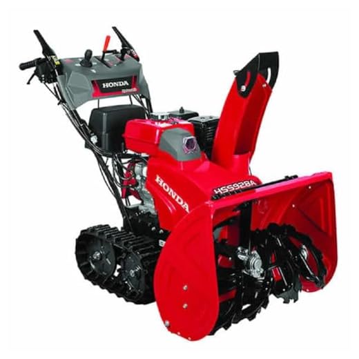 Honda Power Equipment HSS928AATD 9HP 28In Two Stage Track Drive Snow Blower, Electric Start
