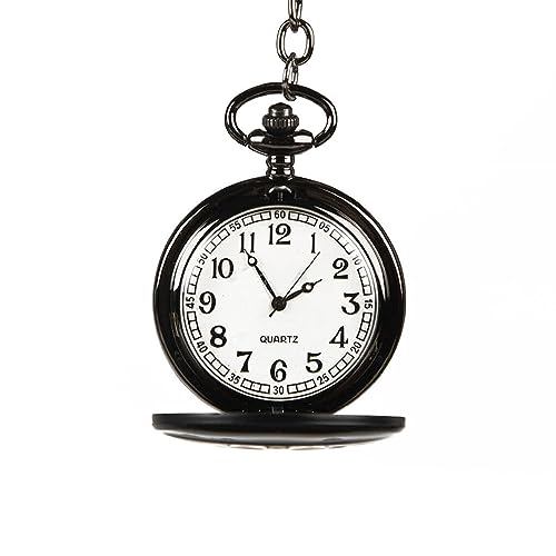Image of AUGEN Premium Pocket Watch Metal Keychain Naruto 5 Retro Vintage for Gifting With Key Ring Anti-Rust (Pack Of 1)