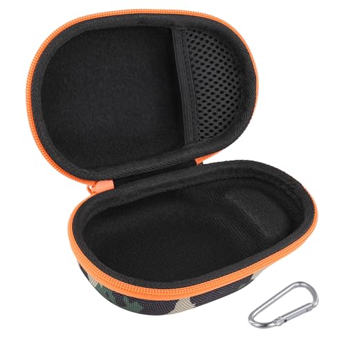 co2CREA Hard Carrying Case Replacement for JBL Clip 5 Waterproof Portable Mini Speaker (Camo Case)
