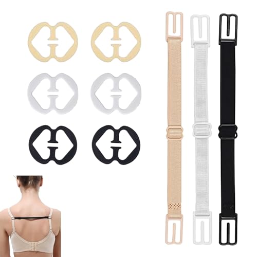 Pence & Moon Collective Anti-Slip Bra Strap Clips Racer back Bra Clips for Racer back Bra strap holder Fits All Cup Sizes