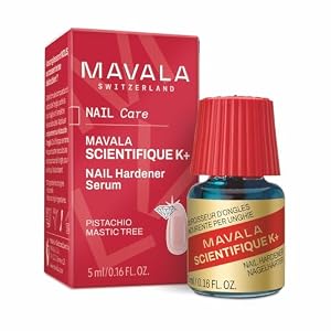 Mavala Científico K+ Gel Apto para veganos Endurecedor de Uñas Tratamiento para Evitar que las Uñas se Rompan o se Separen, 5 ml